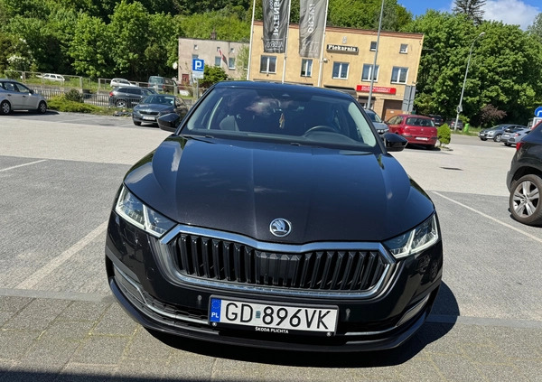 Skoda Octavia cena 105780 przebieg: 83000, rok produkcji 2020 z Gdańsk małe 121